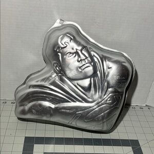 Wilton Silver Superman Cake Pan